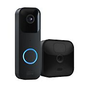 Blink Video Doorbell with 2 Sync Modules - Black