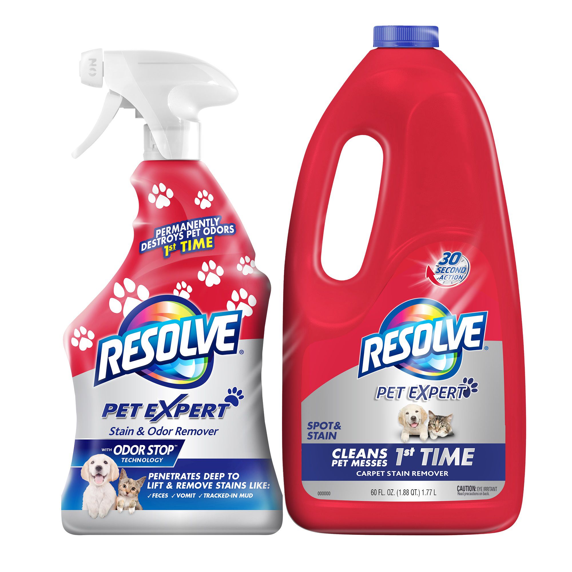 Resolve Pet Expert 22 oz. Trigger with 60 oz. Refill