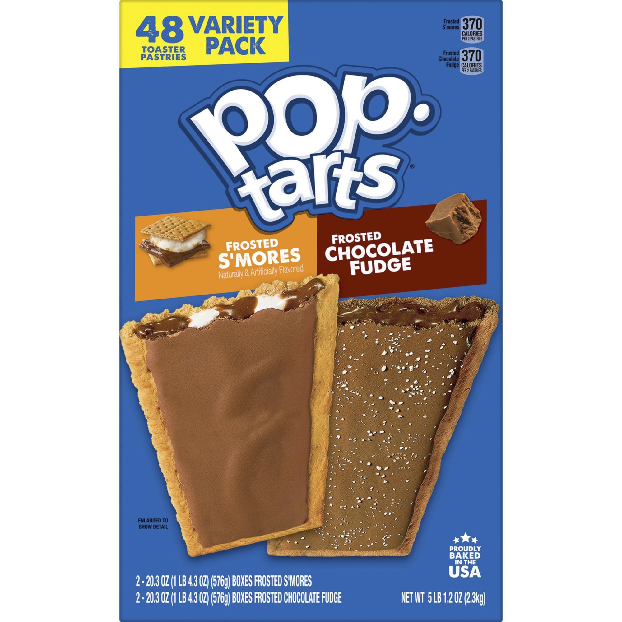 Kellogg's Pop-Tarts Frosted Toaster Pastries Frosted Brown Sugar  Cinnamon,1.76 Ounce (Pack of 36)