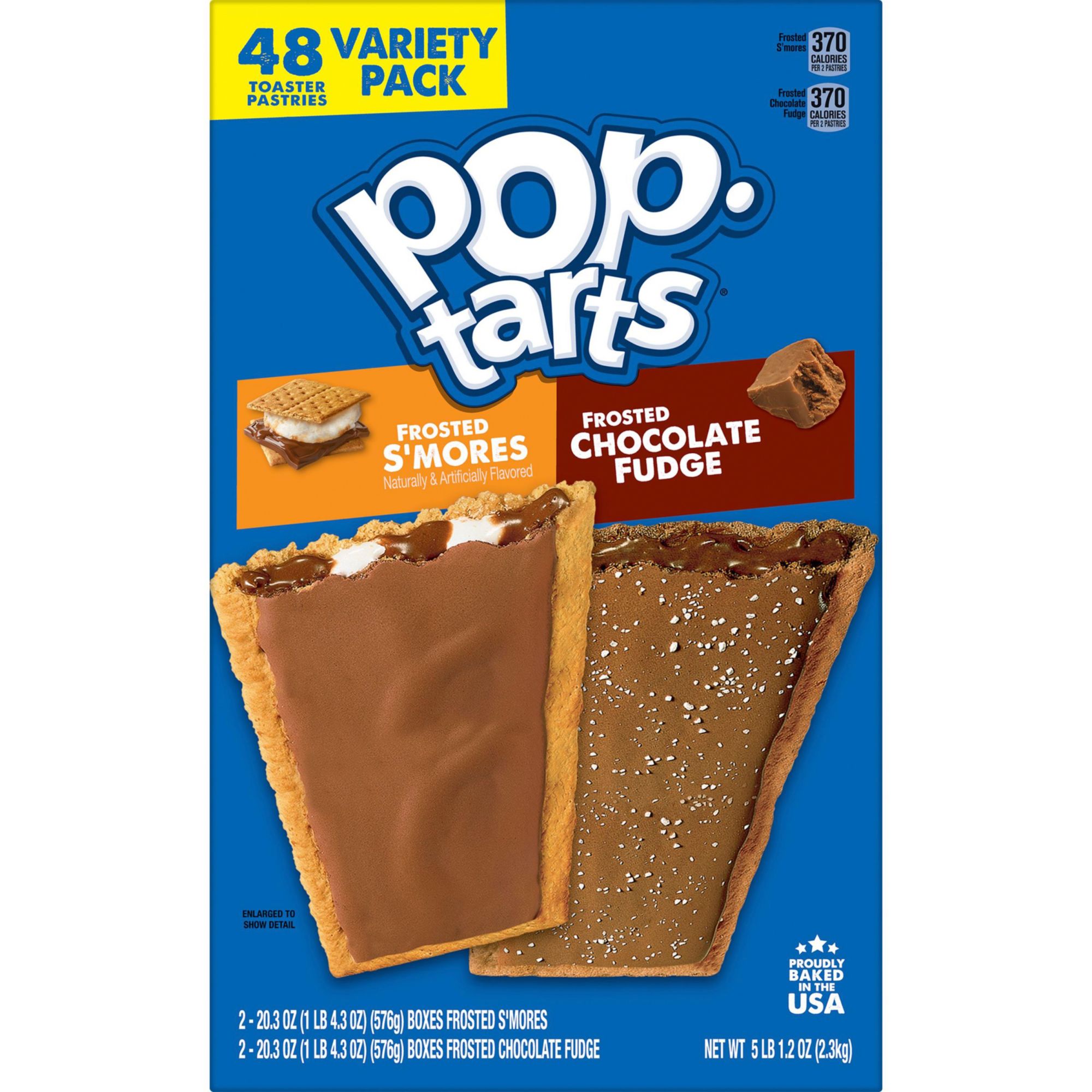 Kellogg's Pop-Tarts Frosted Toaster Pastries Frosted Brown Sugar  Cinnamon,1.76 Ounce (Pack of 36)