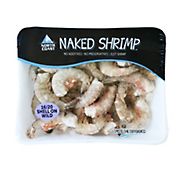 North Coast Naked Raw Shell-On Shrimp, 16-20 ct.