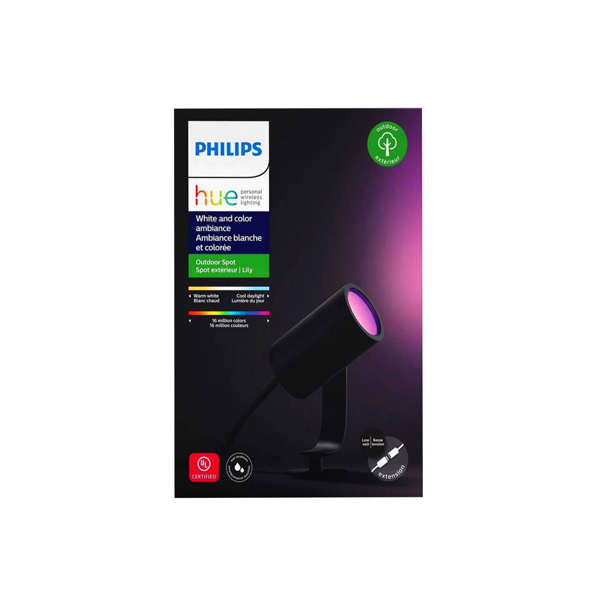 Philips Hue Lily Extension with 40W Power Supply, 2 pk.