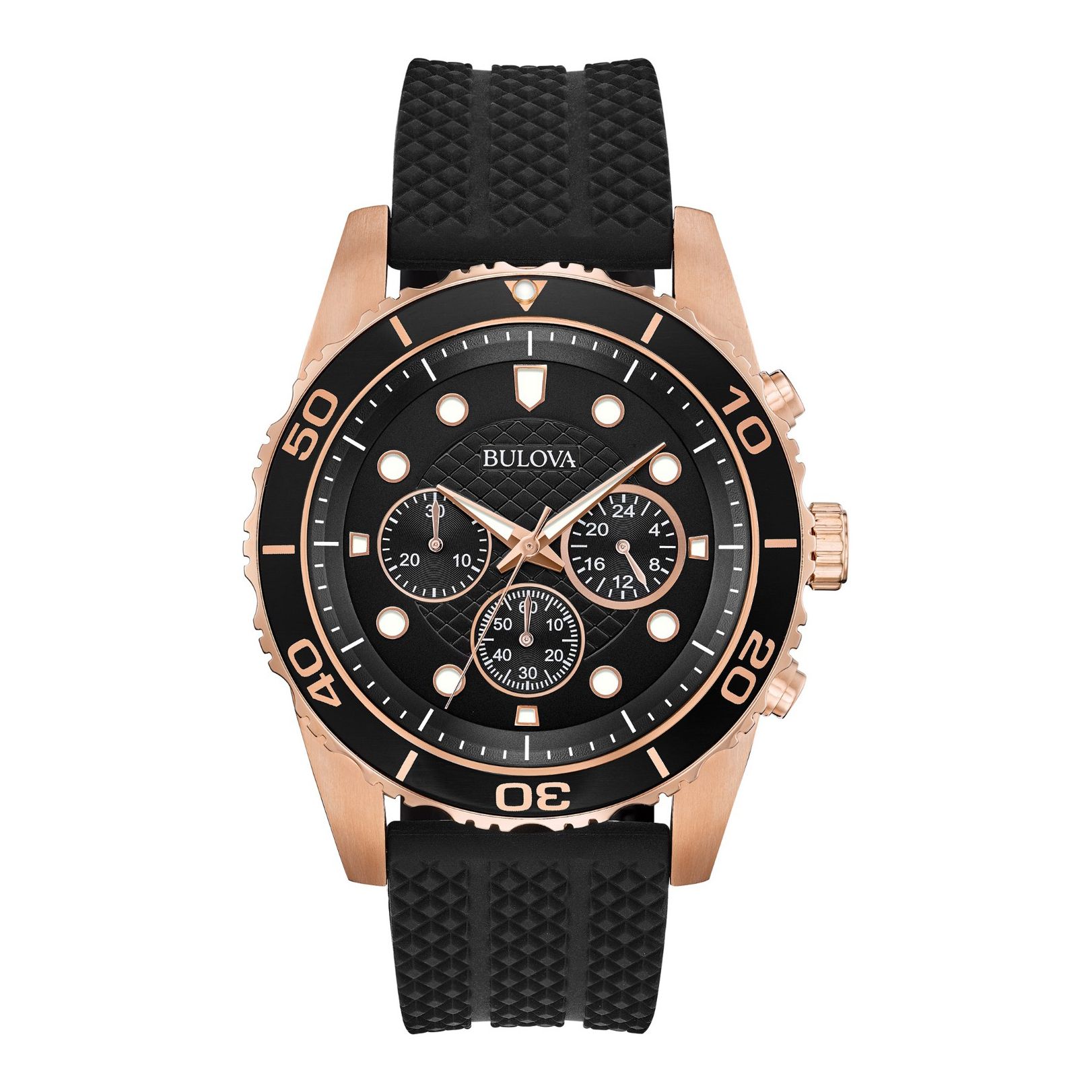 Caravelle by bulova chronograph 50 meters best sale