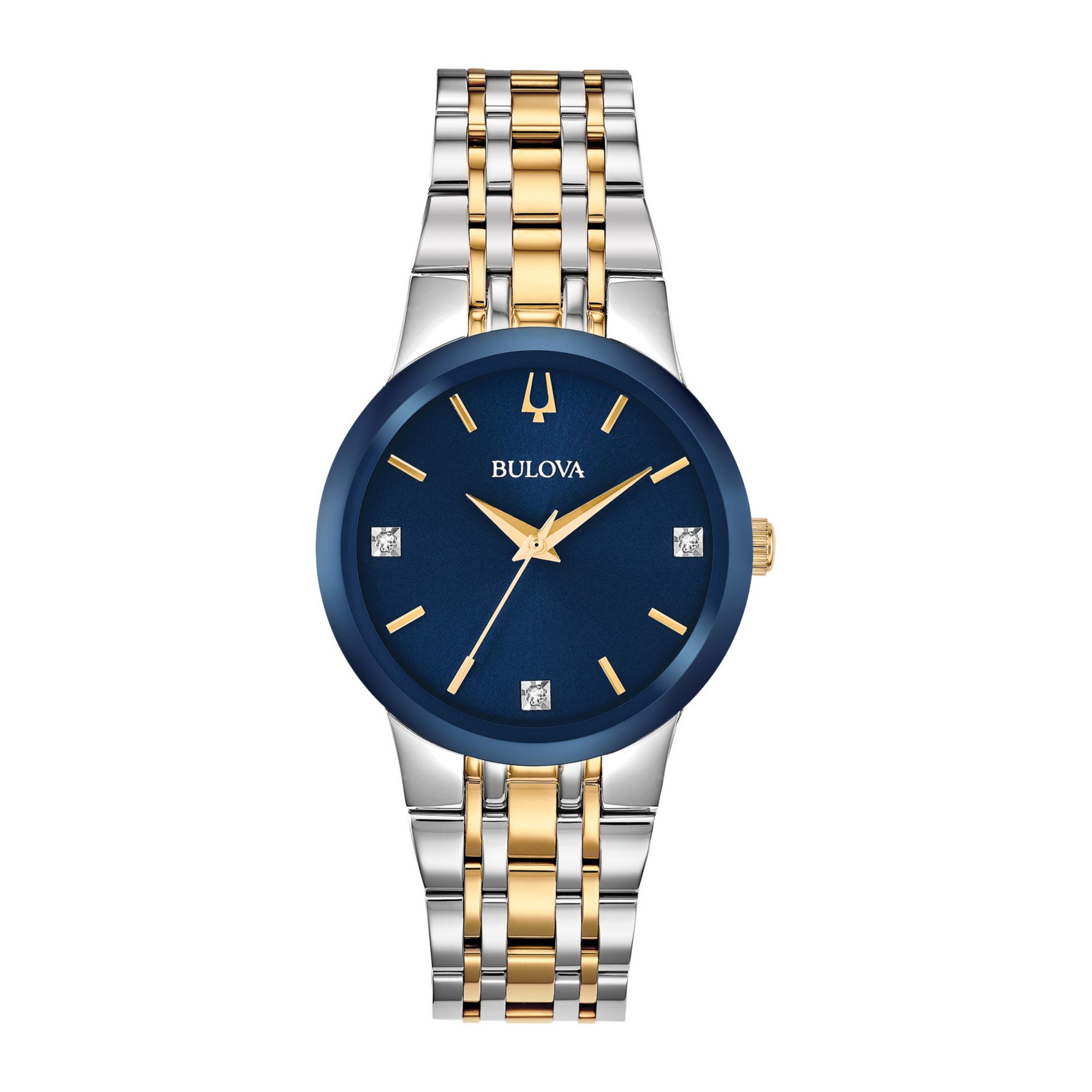 Bulova women's outlet watch blue face