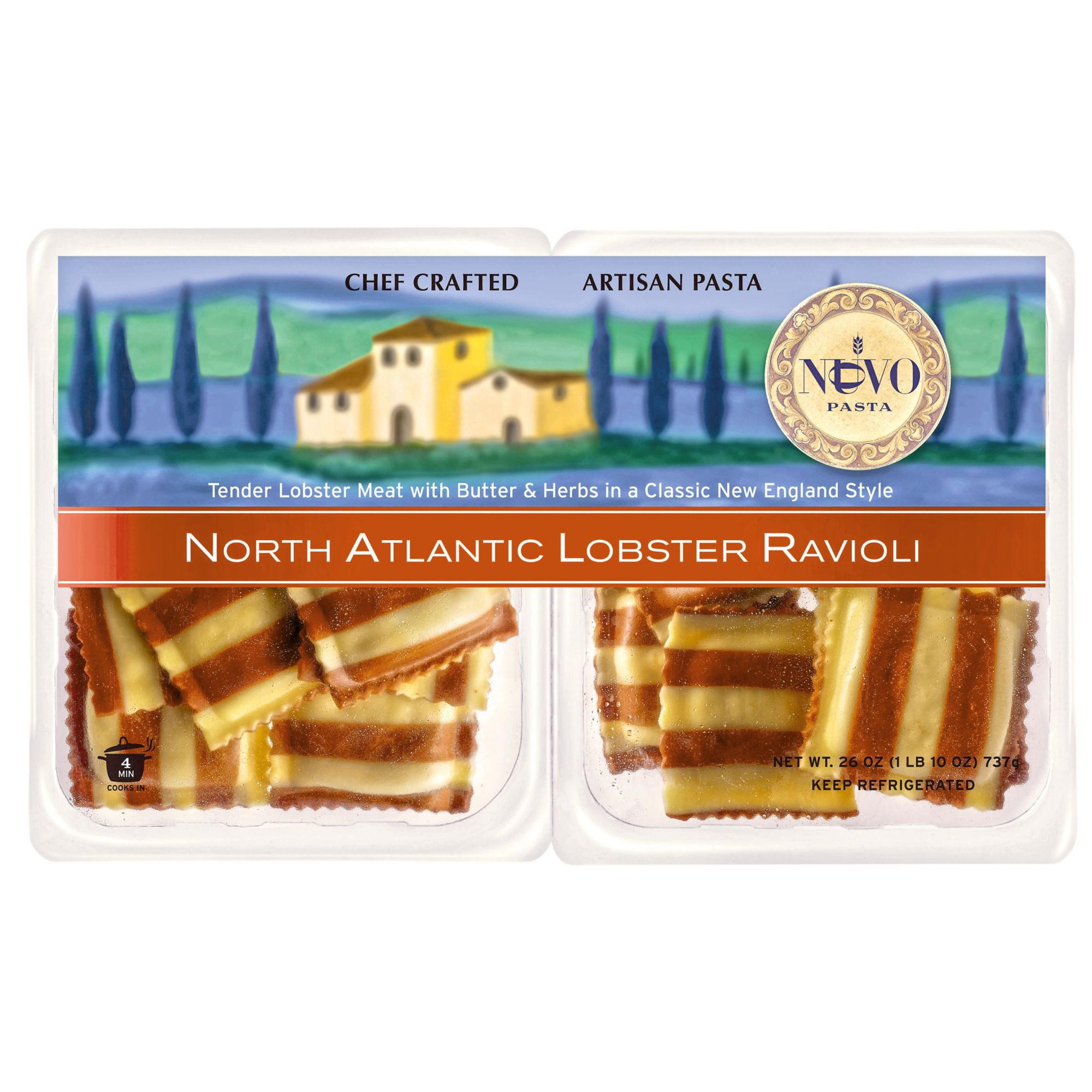Nuovo Pasta Lobster Ravioli, 26 oz.