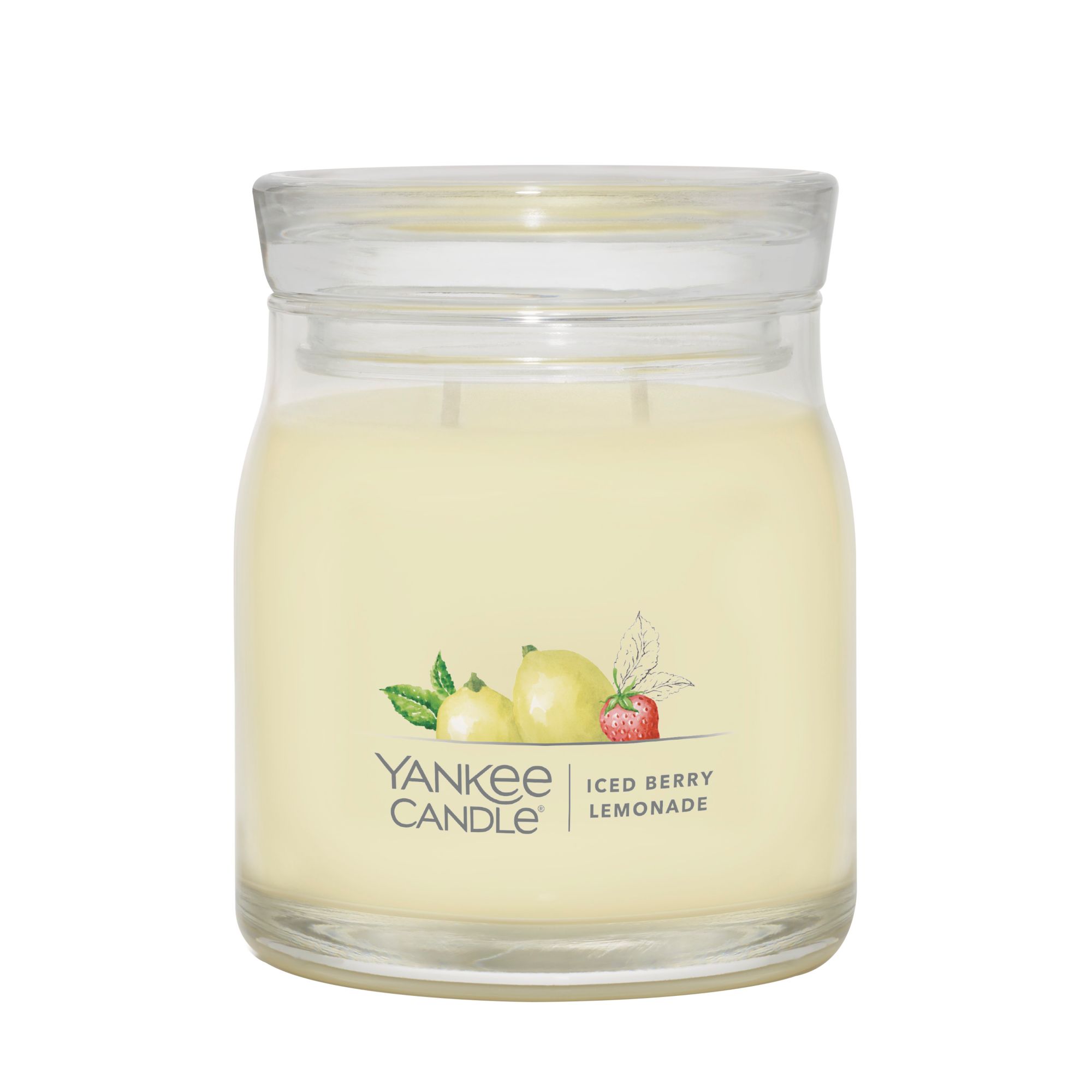 Yankee Candle Signature Medium Jar Candle - Iced Berry Lemonade