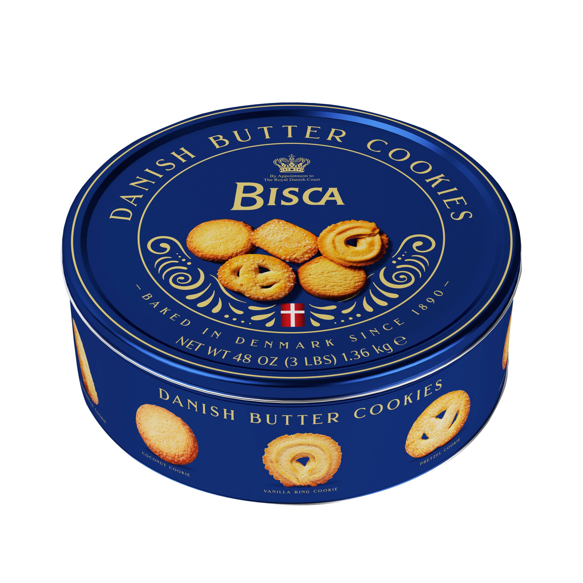 Bisca Danish Butter Cookies, 3 lb.