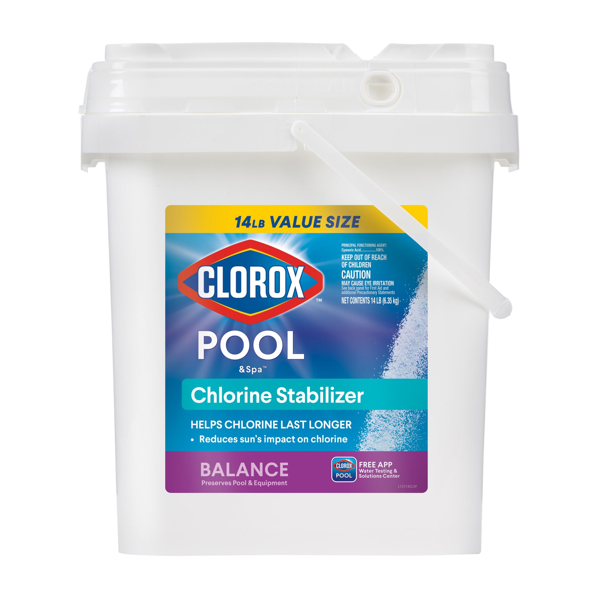 Clorox Pool & Spa Chlorine Stabilizer, 14 lbs.