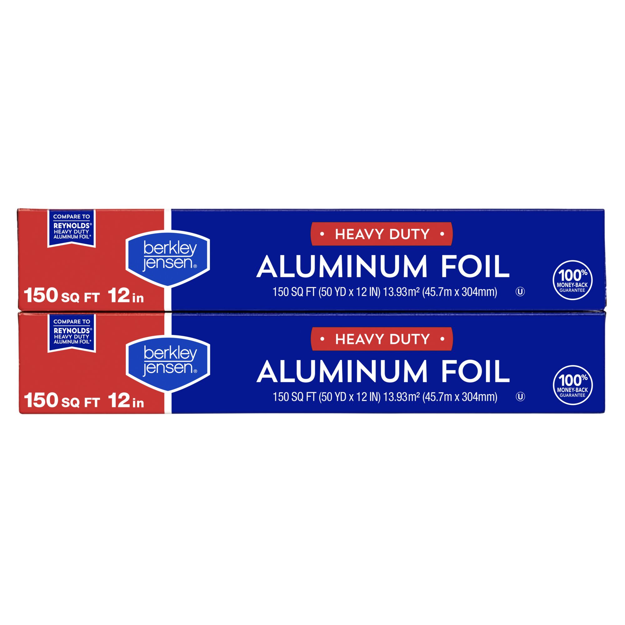 Berkley Jensen Heavy Duty Aluminum Foil, 2 pk./150 sq. ft.