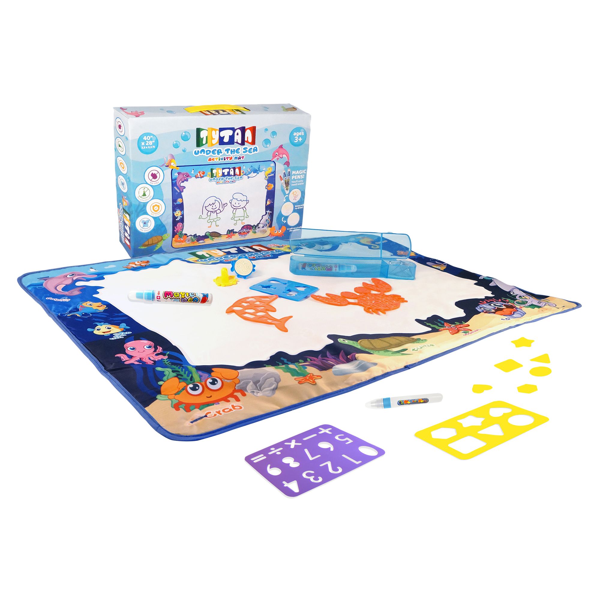 Tytan Mat Water Based Doodling Activity Mat