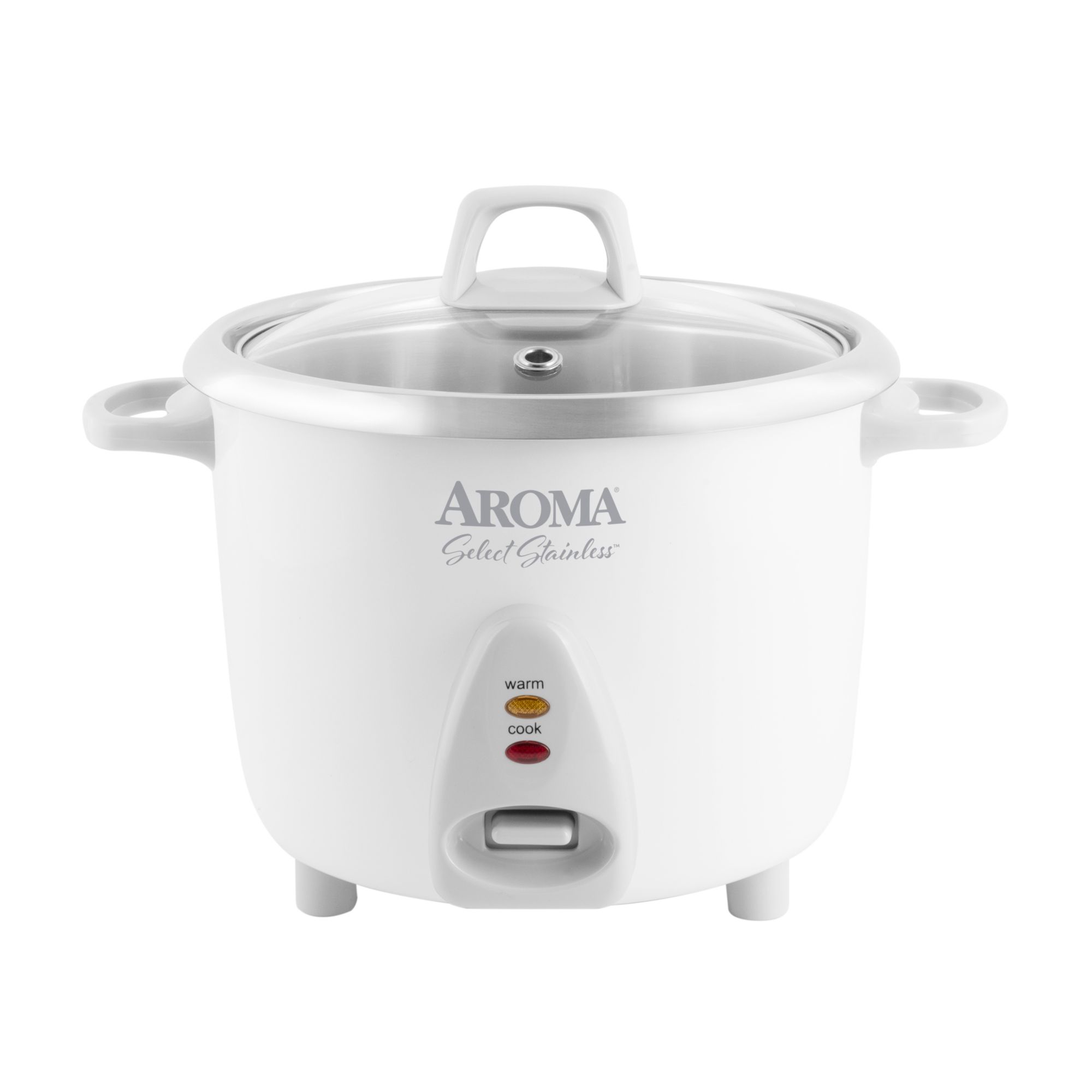 Aroma Stainless Steel Hot Pot, Silver (ASP-600), 5 quart