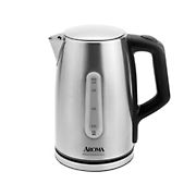 AROMA Professional 1.7 L 7-Cup Electric Stainless Steel Kettle AWK-1810SD