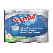 DampRid 6-Pack Fresh Scent Moisture Absorbing Refillable Cups