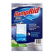 DampRid Max 4-Pack Fresh Scent Moisture Absorbing Hanging Bags