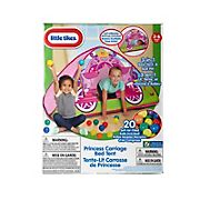 Little Tikes Enchanted Princess Carriage 3-in-1 Bed, Tent, Ball Pit