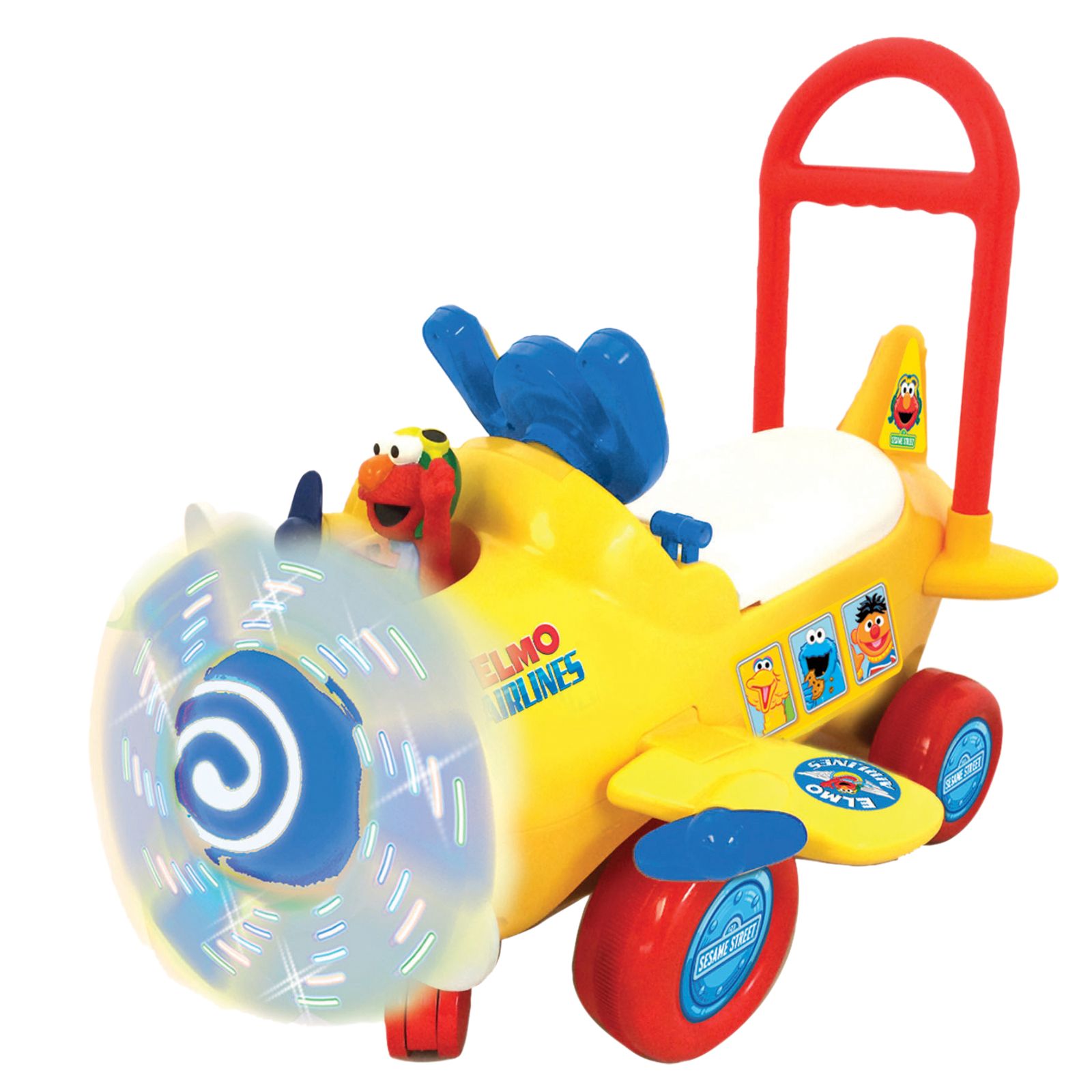 Kiddieland Sesame Street Elmo s Plane Light Sound Activity Ride On BJ s Wholesale Club