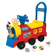 Kiddieland Disney Mickey Mouse Clubhouse Play n' Sort Activity Train Ride-On