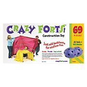 Crazy Forts 69-Pc. Buildable Indoor/Outdoor Play Fort Playset