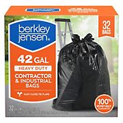 Berkley Jensen Heavy Duty Contractor & Industrial Bags, 32 ct./42 gal.