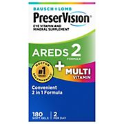 PreserVision AREDS2 + Multivitamin, 180 Soft Gels