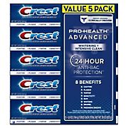 Crest Pro-Health Toothpaste, Advanced White for Teeth Whitening, 5 ct.