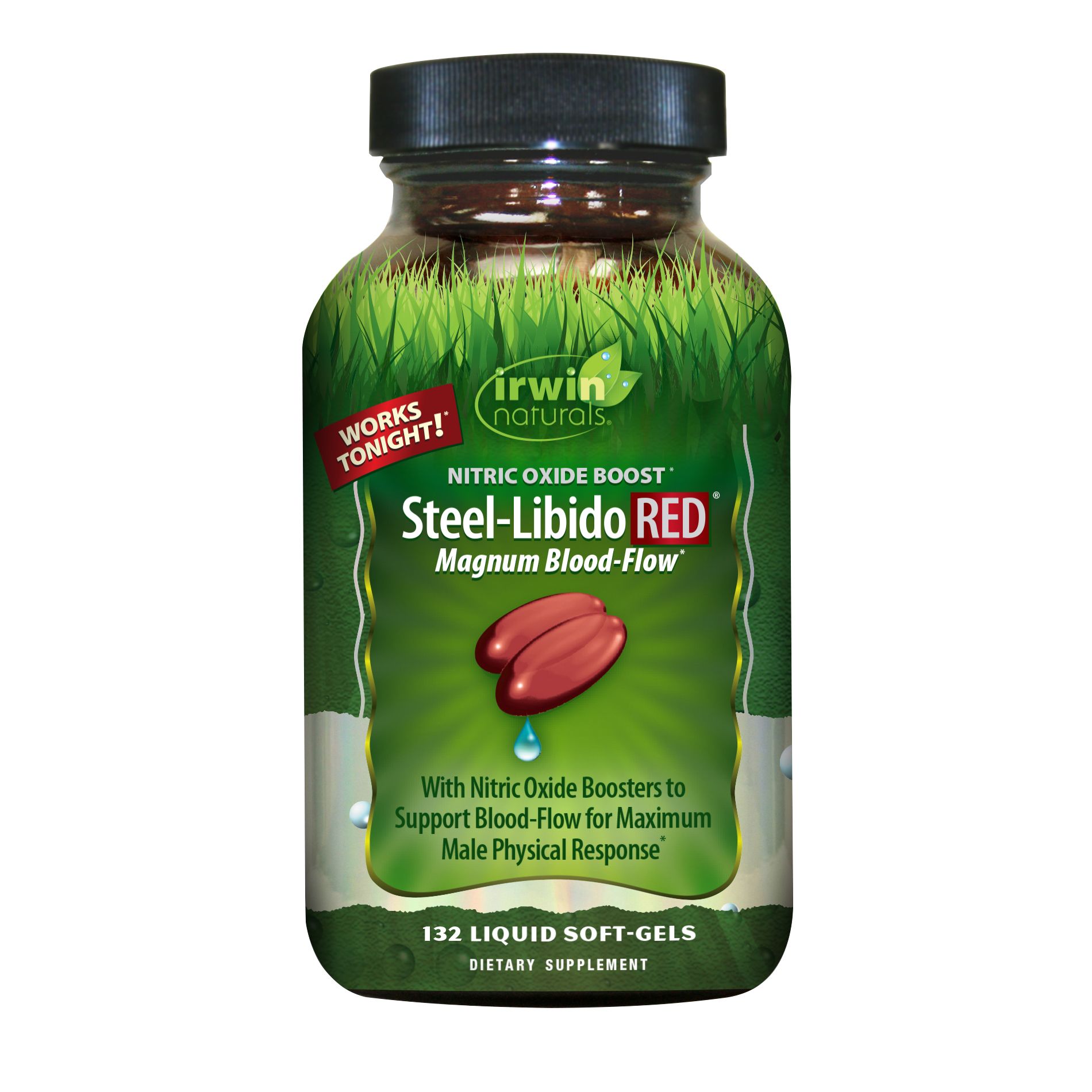 Irwin Naturals Steel-Libido Red, 132 ct.