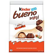 Kinder Bueno Minis, Crispy Creamy Chocolate Bite, 17.1OZ