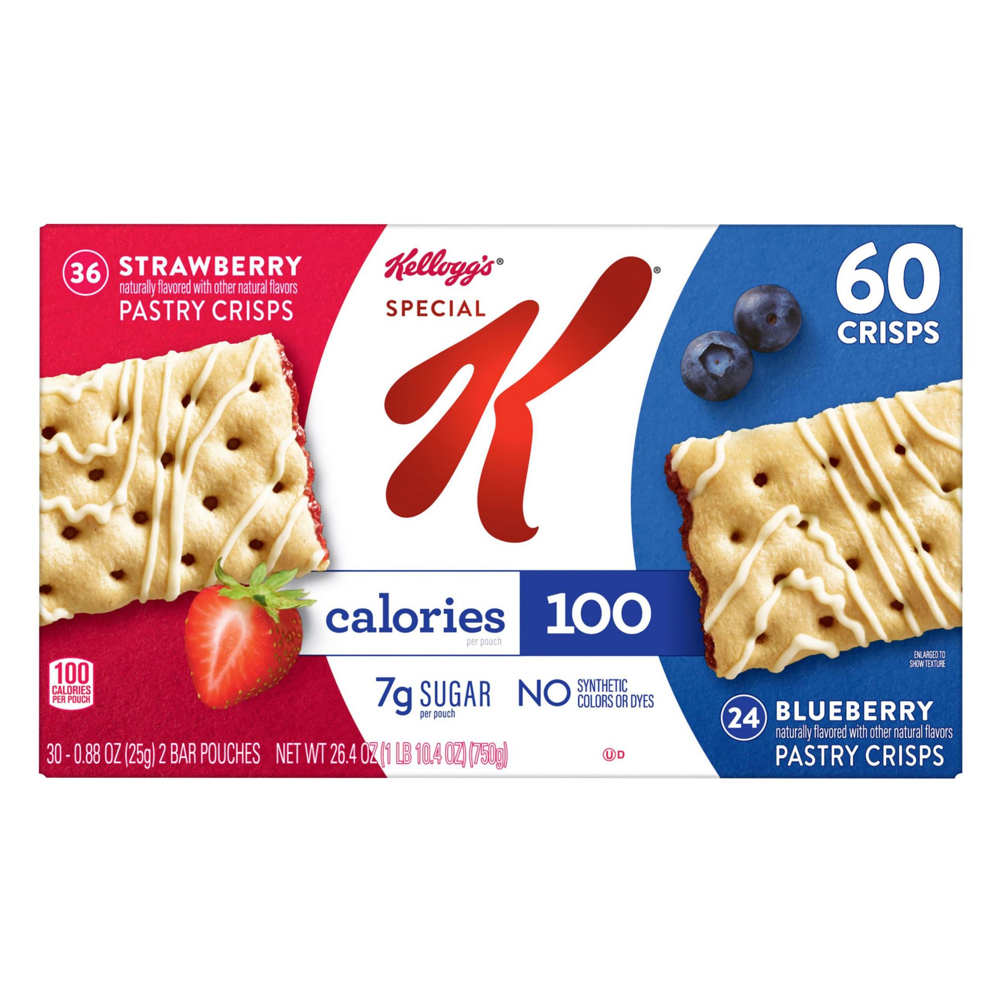 Kellogg's® Eggo® Blueberry Mini Muffin Tops 32 ct Box, Pastries