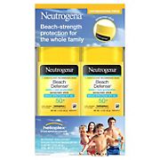 Neutrogena Beach Defense Face/Body Sunscreen Stick SPF 50+, 2 x 1.5 oz.