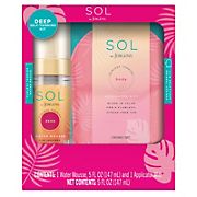 SOL by Jergens Self Tanner Deep Water Mousse with Applicator Mitt, 5 fl. oz.