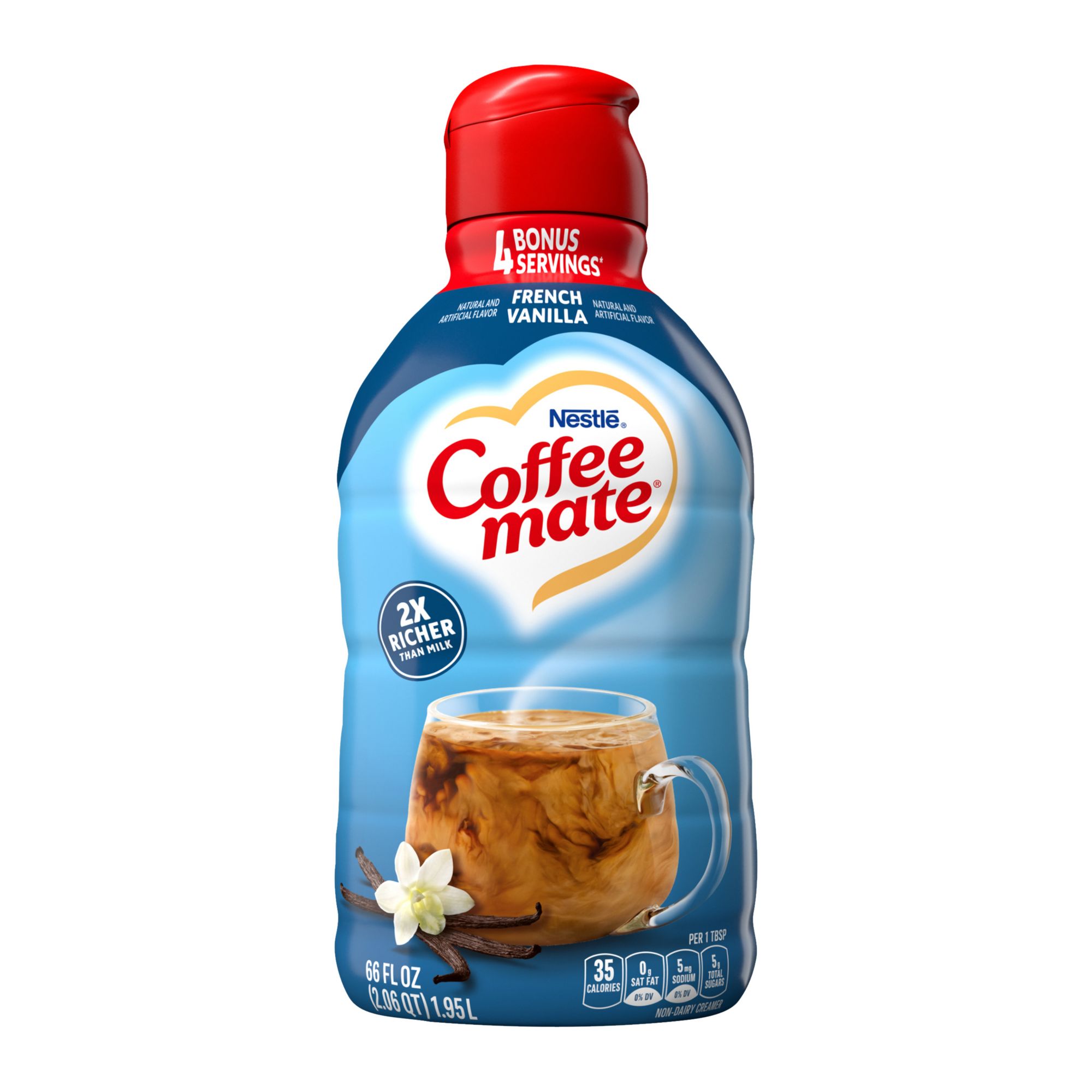 Coffee-Mate French Vanilla Creamer, 66 fl. oz.