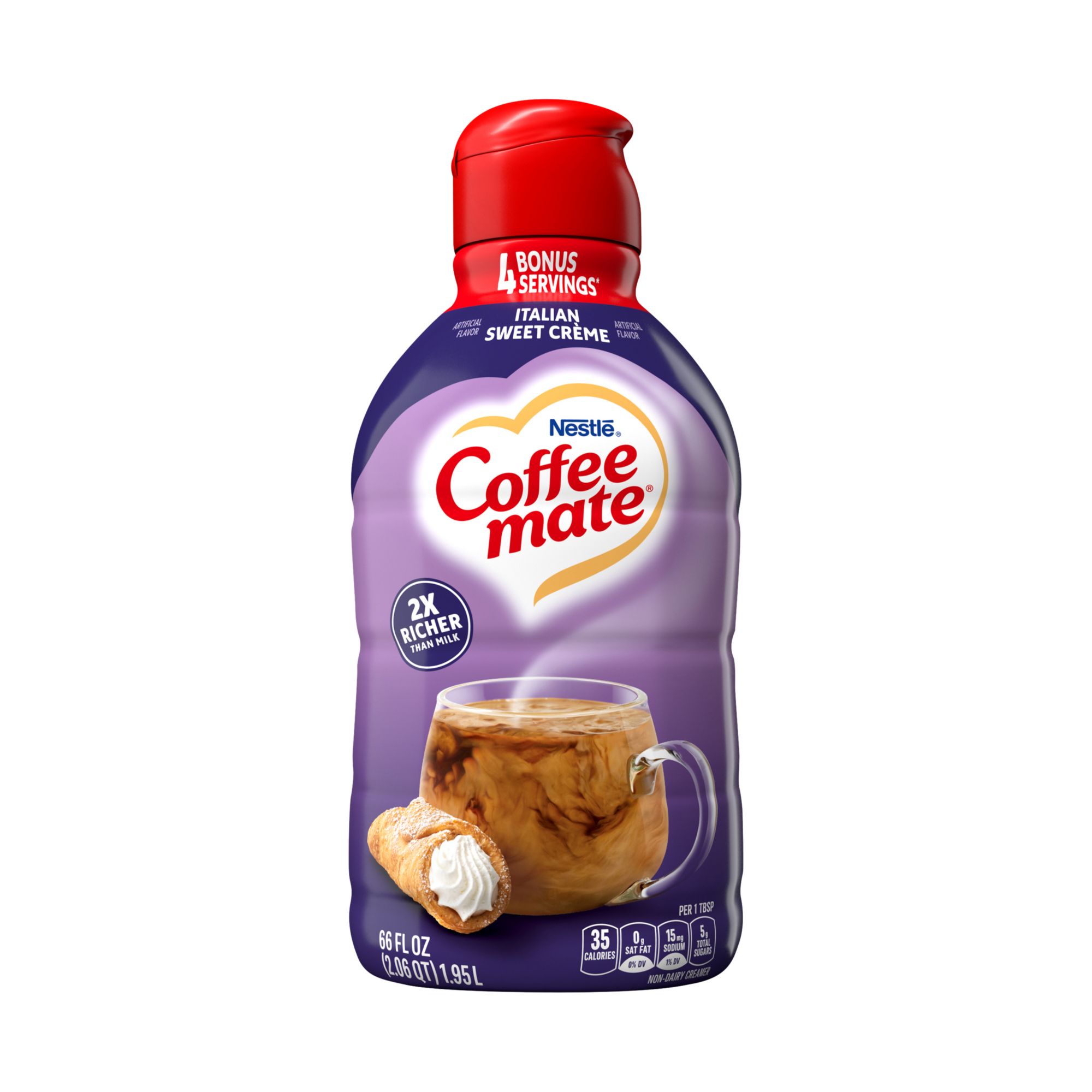 Coffee-Mate Italian Sweet Cream Creamer, 66 fl. oz.