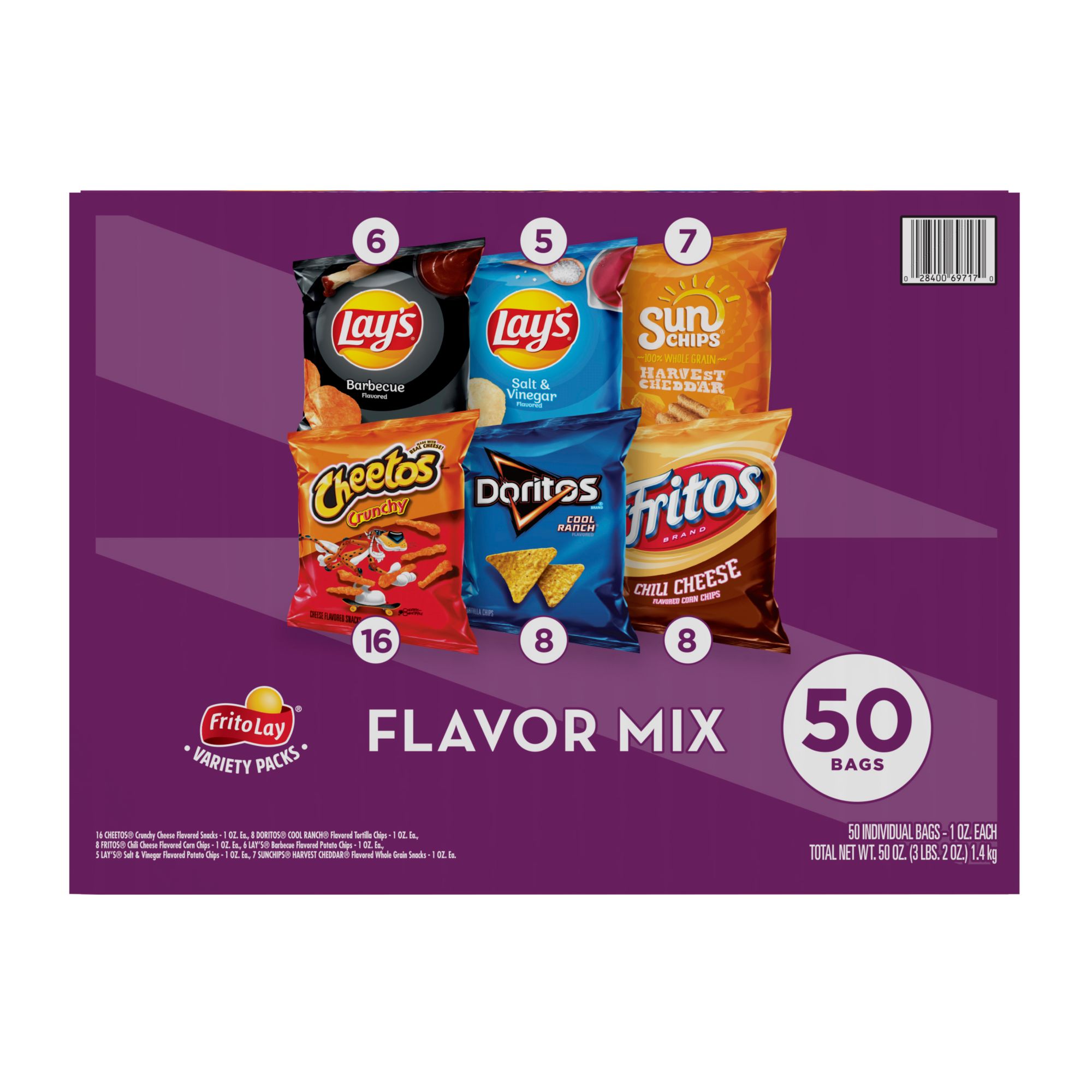 当店在庫してます！ Frito-Lay Flavor Mix Snack Pack Bold and Crunchy | BJ's スナック菓子