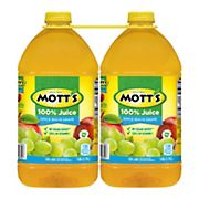Mott's 100% Apple White Grape Juice, 2 pk, 128 fl. oz.