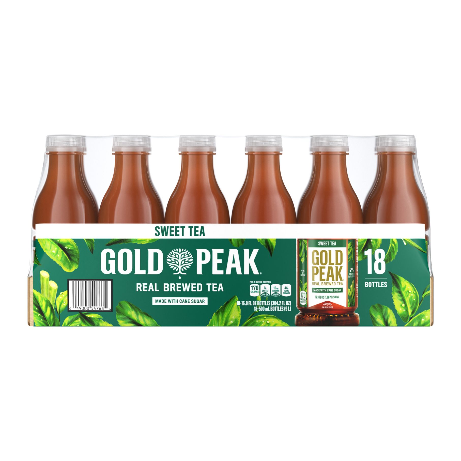 Gold Peak Sweet Black Tea Bottles, 18 pk./16.9 oz.