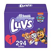 Luvs Pro Level Leak Protection Diapers Size 1, 294 ct.