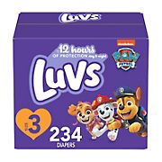 Luvs Pro Level Leak Protection Diapers Size 3, 234 ct.