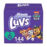 Luvs Pro Level Leak Protection Diapers Size 6, 144 ct.