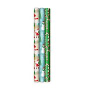 Hallmark Reversible Christmas Wrapping Paper - Merry Christmas to You