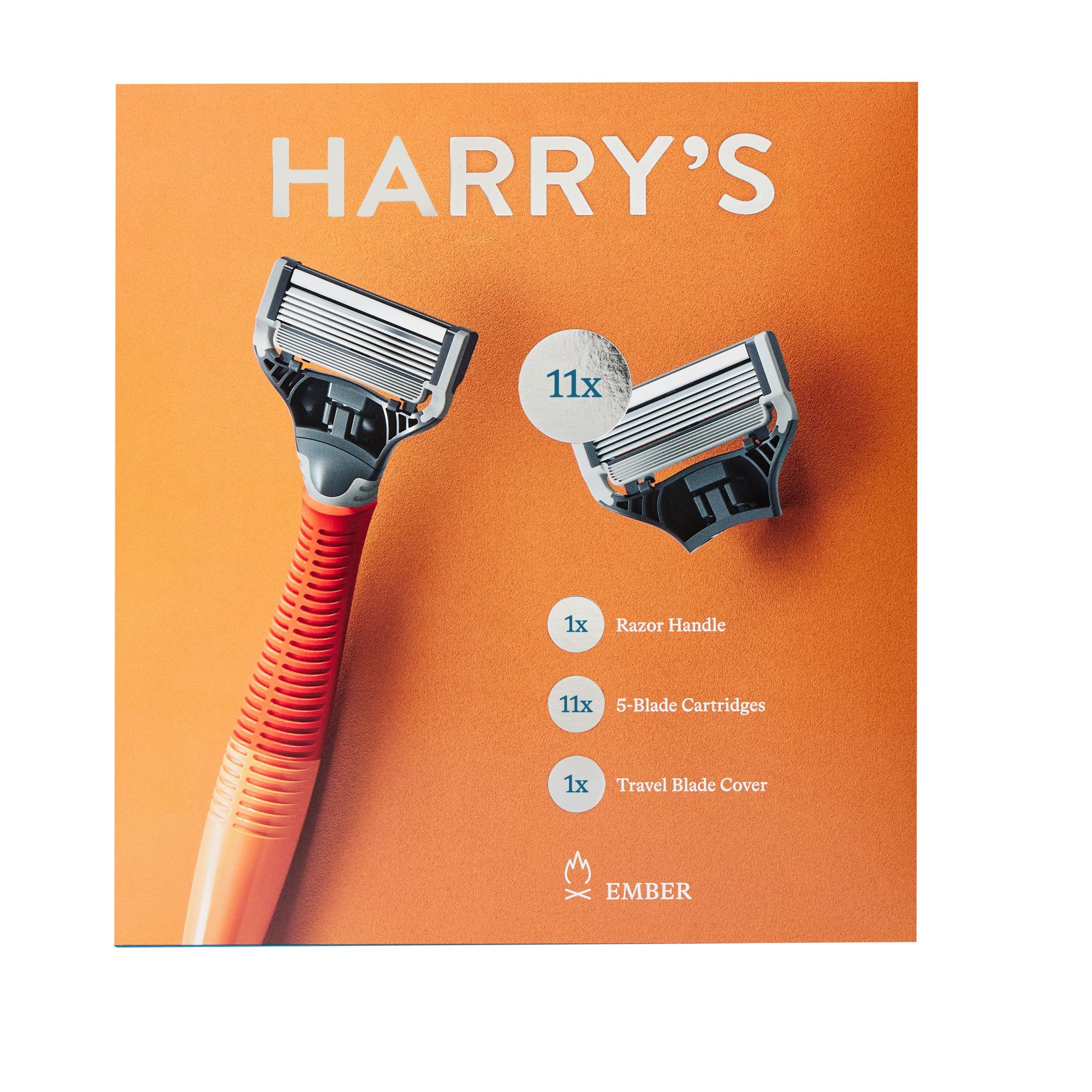 Harry's 5-Blade Razor Handle Value Pack