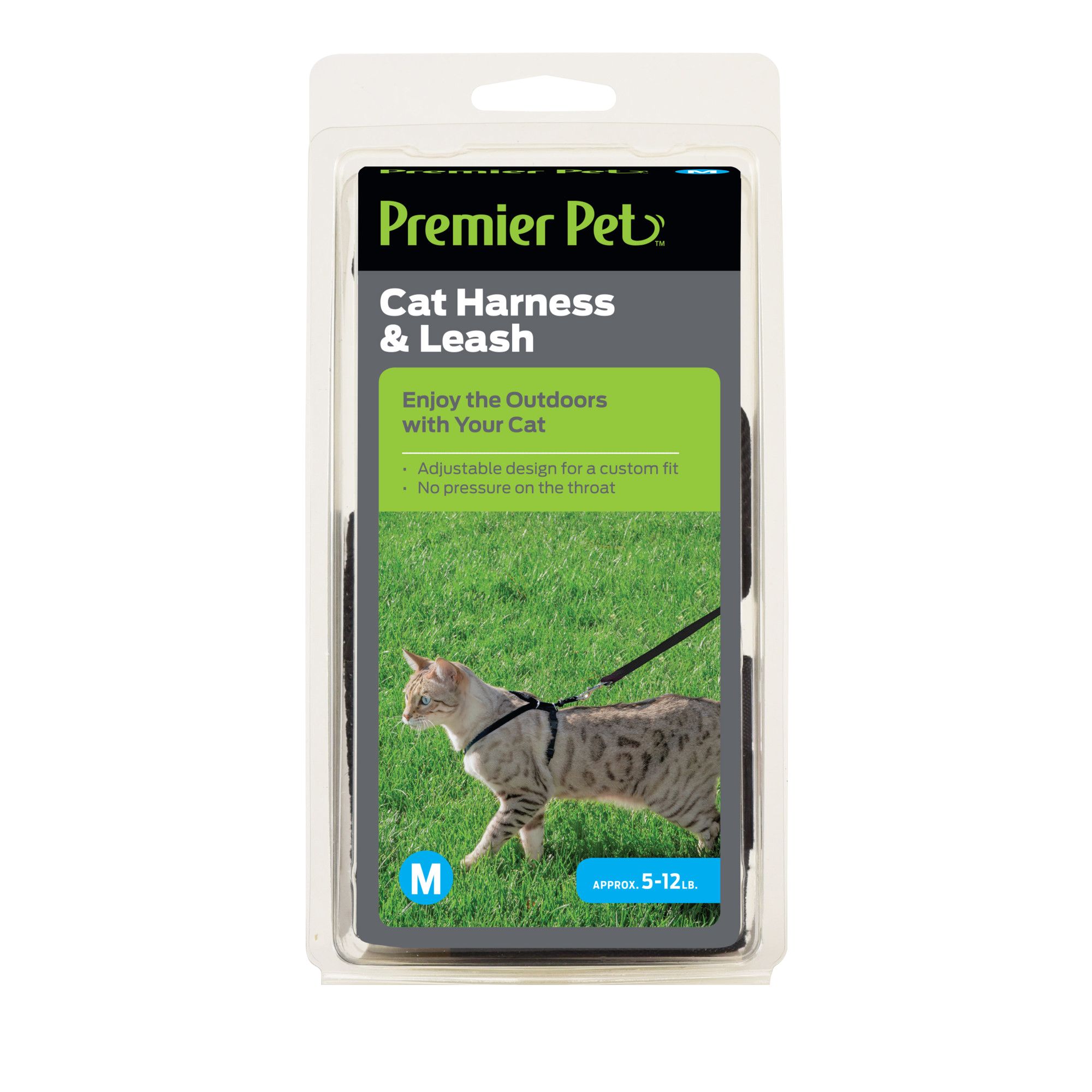 Premier Pet Cat Harness & Leash - Medium