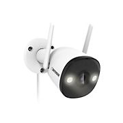 Defender Guard Pro 2K Wi-Fi Plug-in Security Camera with Color Night Vision, Smart Human Detection and Spotlight