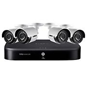 Lorex  8-Channel 4-Camera 1080p Security System with 1TB HDD DVR