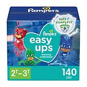 Pampers Easy Ups Training Underwear Boys 2T-3T Size 4, 140 ct.