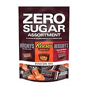 Hershey's Zero Sugar Chocolate Candy Assortment (Hershey's Milk & Special Dark, Reese's Peanut Butter Miniatures), 18.2 oz.