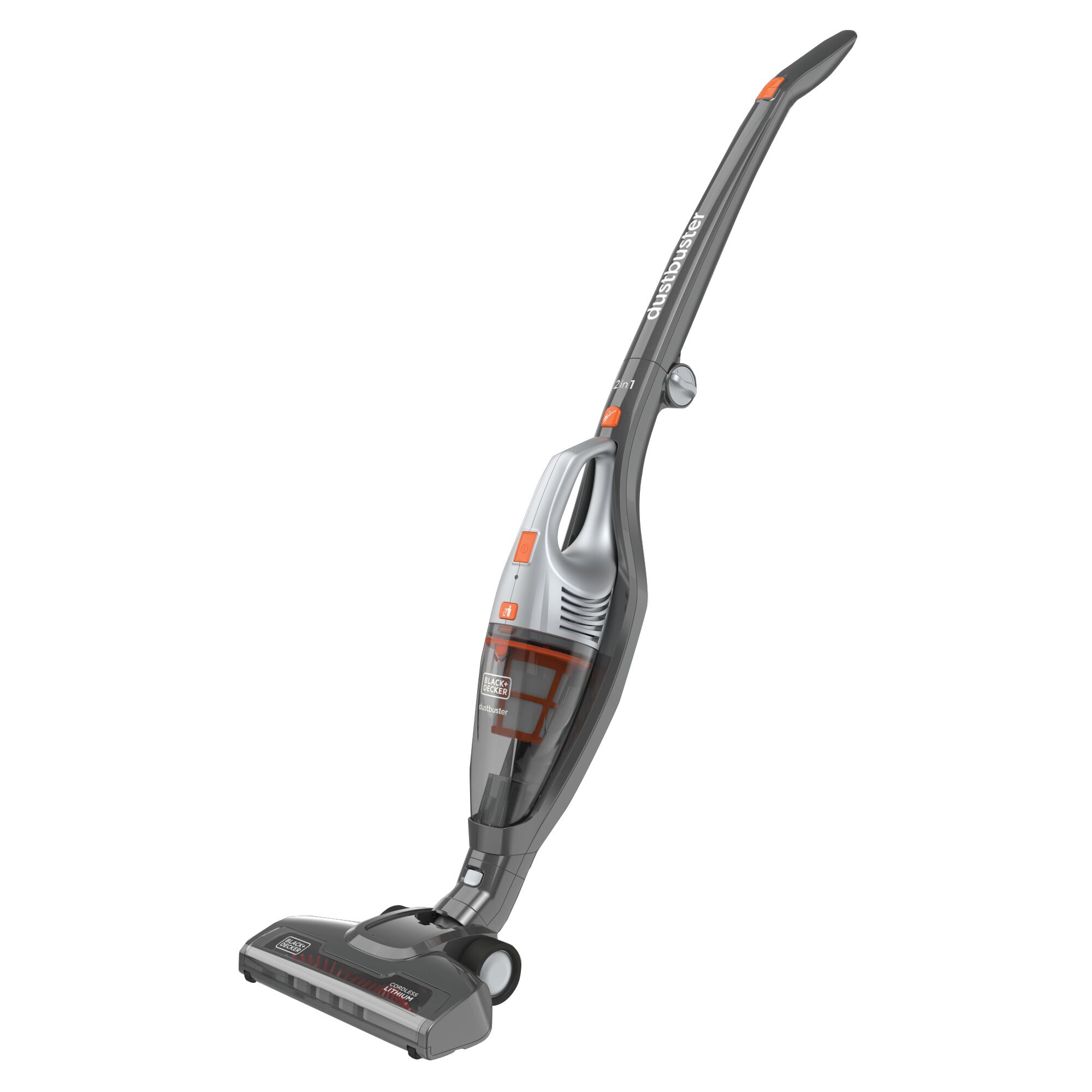 BLACK+DECKER Cordless Lithium 2-in-1 Stick + Hand Vacuum 