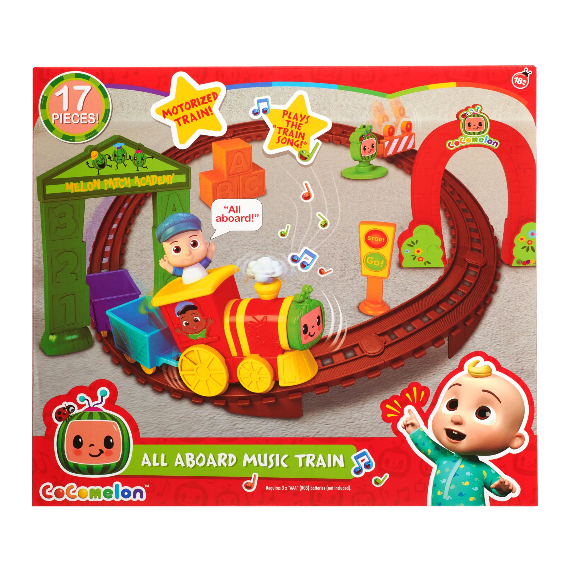 CoComelon All Aboard Music Train Set