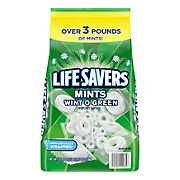Life Savers Wint O Green Breath Mints Bulk Hard Candy, 53.95 oz.