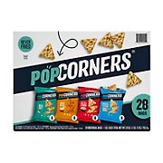 PopCorners 4 Flavor Variety Pack Popped Corn Chips Snacks, 28 ct.