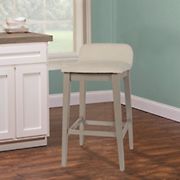 Hillsdale Furniture Maydena Wood Counter Height Swivel Stool - Distressed Gray